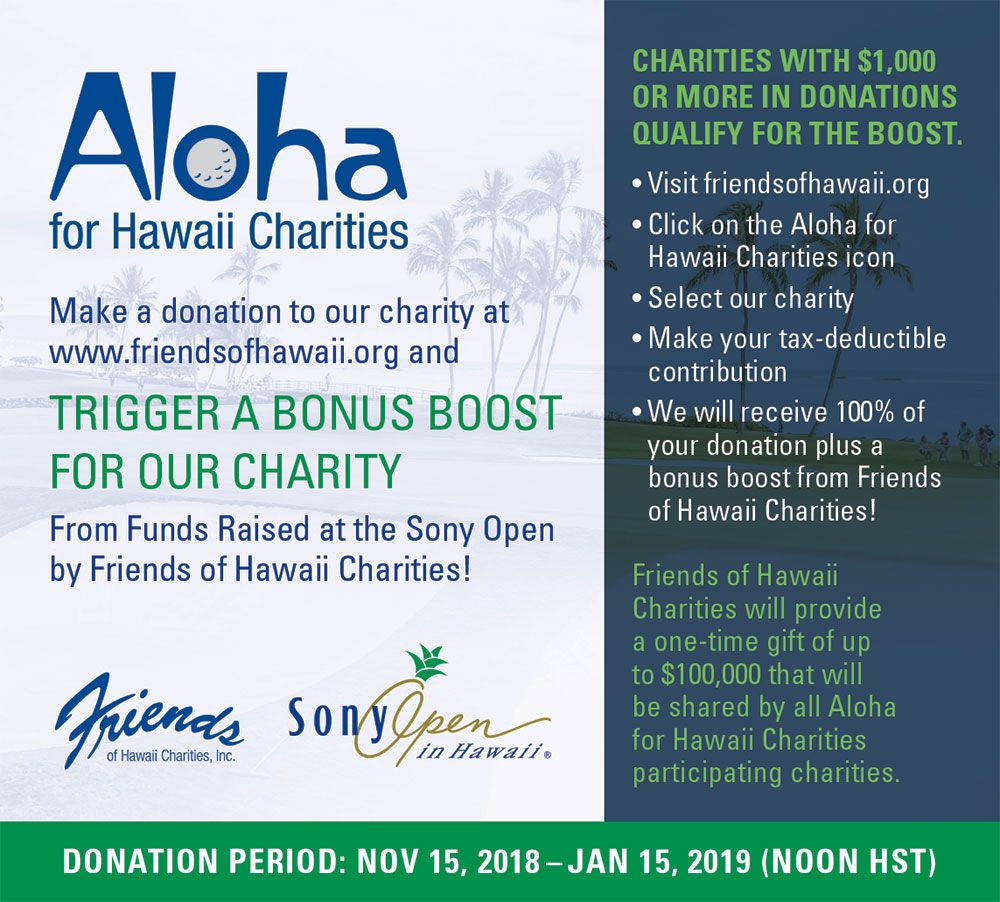 Aloha for Hawaii Charities Campaign