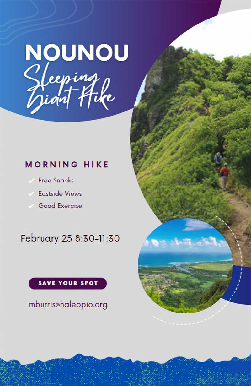 Sleeping Giant Hike - Hale Opio