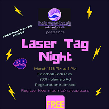 Laser Tag Night 3-18-2022