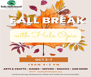 Fall Break 2022 with Hale Opio
