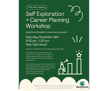 Self Exploration & Career Planning Workshop 11/18/2023