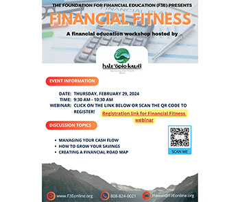 Financial Fitness Workshop 2/29/2024