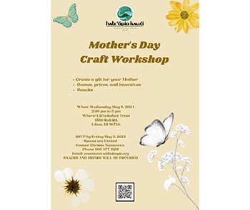 Mother’s Day Craft Workshop 2024