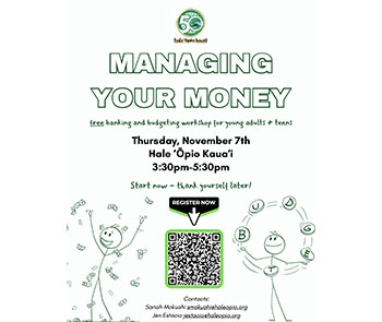 Managing Your Money Workshop 11/7/2024